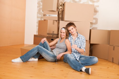 Removal team planning a move in Chasecross