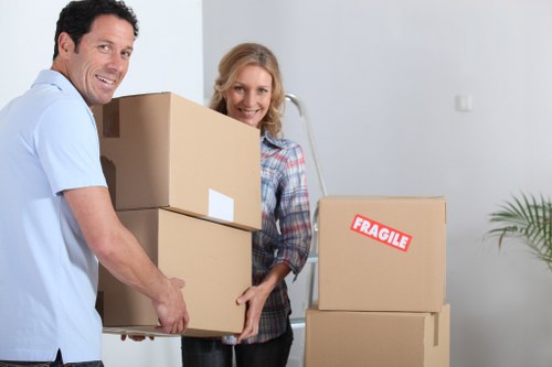 Efficient storage organization during a transition
